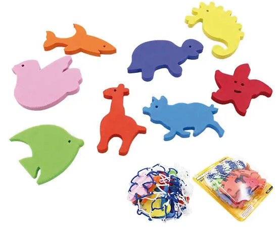 SET ANIMALES FOAM