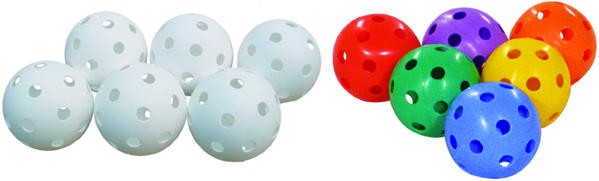PELOTA FLOORBALL ECONOMY 70 mm. BCA.