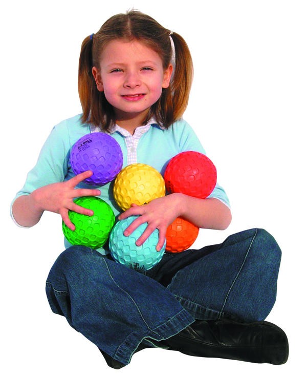 PELOTA E-Z. SET 6, 12 cm. 85 gr