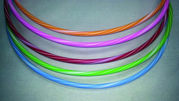 ARO HULA HOOP BICOLOR 85CM.