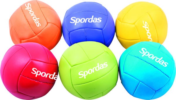 SPORDAS PELOTAS SQUASHY 13 cm.SET 6