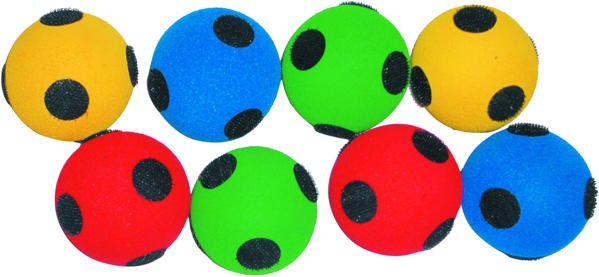 PELOTA VELCRO 7 cm. SET 8