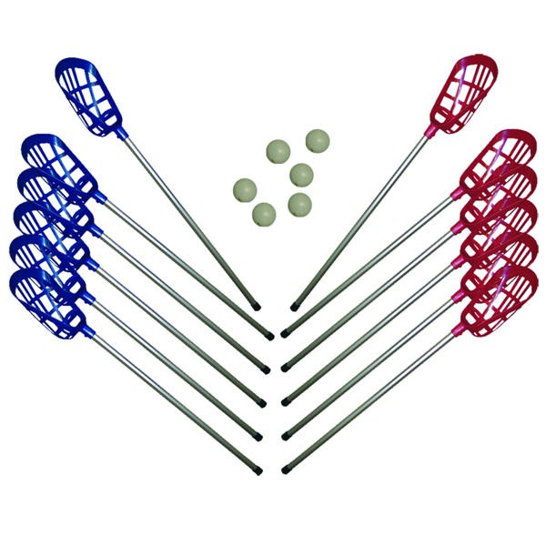 SET LACROSSE ( 12 stick+6 pel. )
