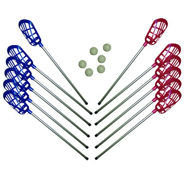 SET LACROSSE ( 12 stick+6 pel. )