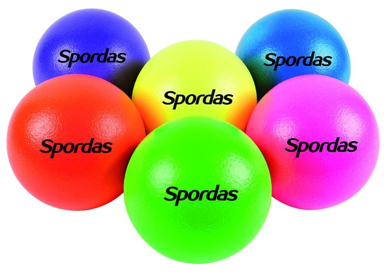SPORDAS SET PELOTAS NEON