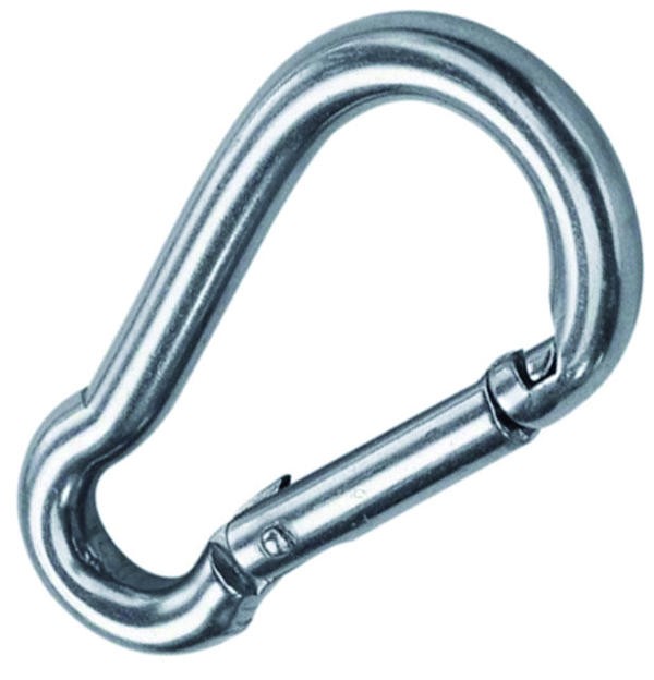 MOSQUETON ACERO INOXIDABLE