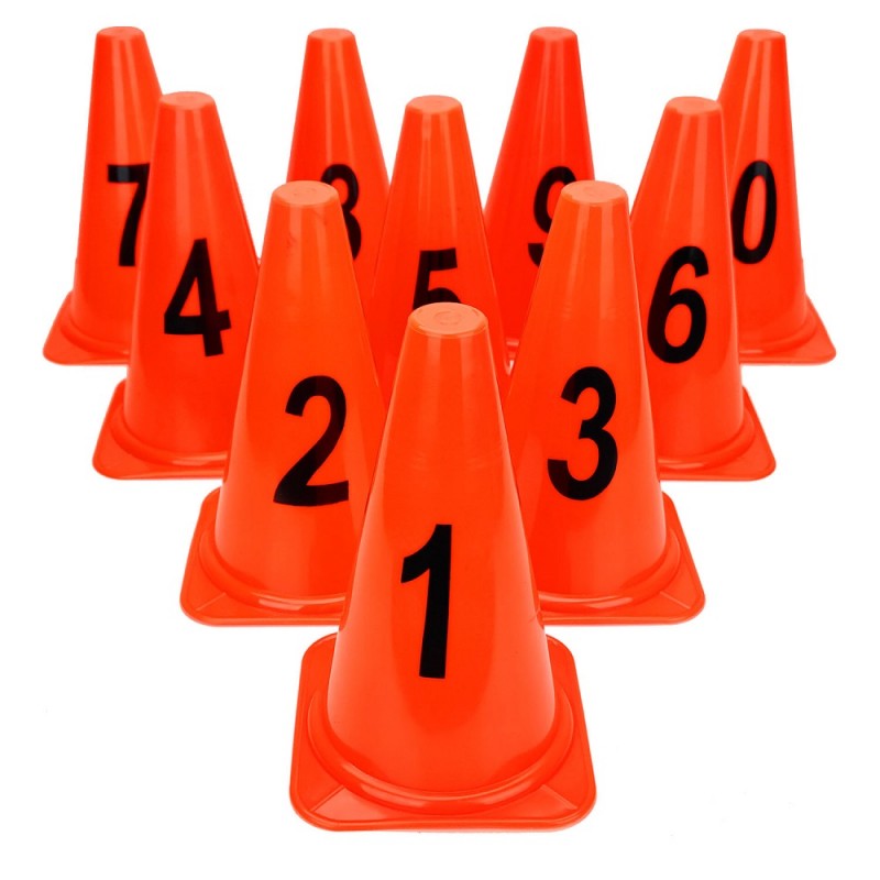 Juego Conos Numerados