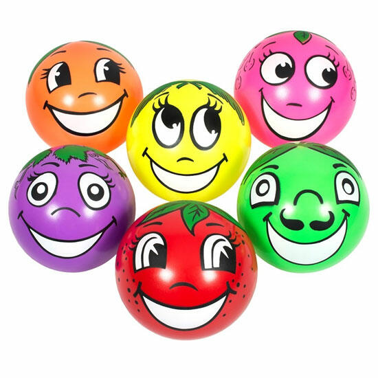 Bolas con Caras / Frutas y Emoticonos