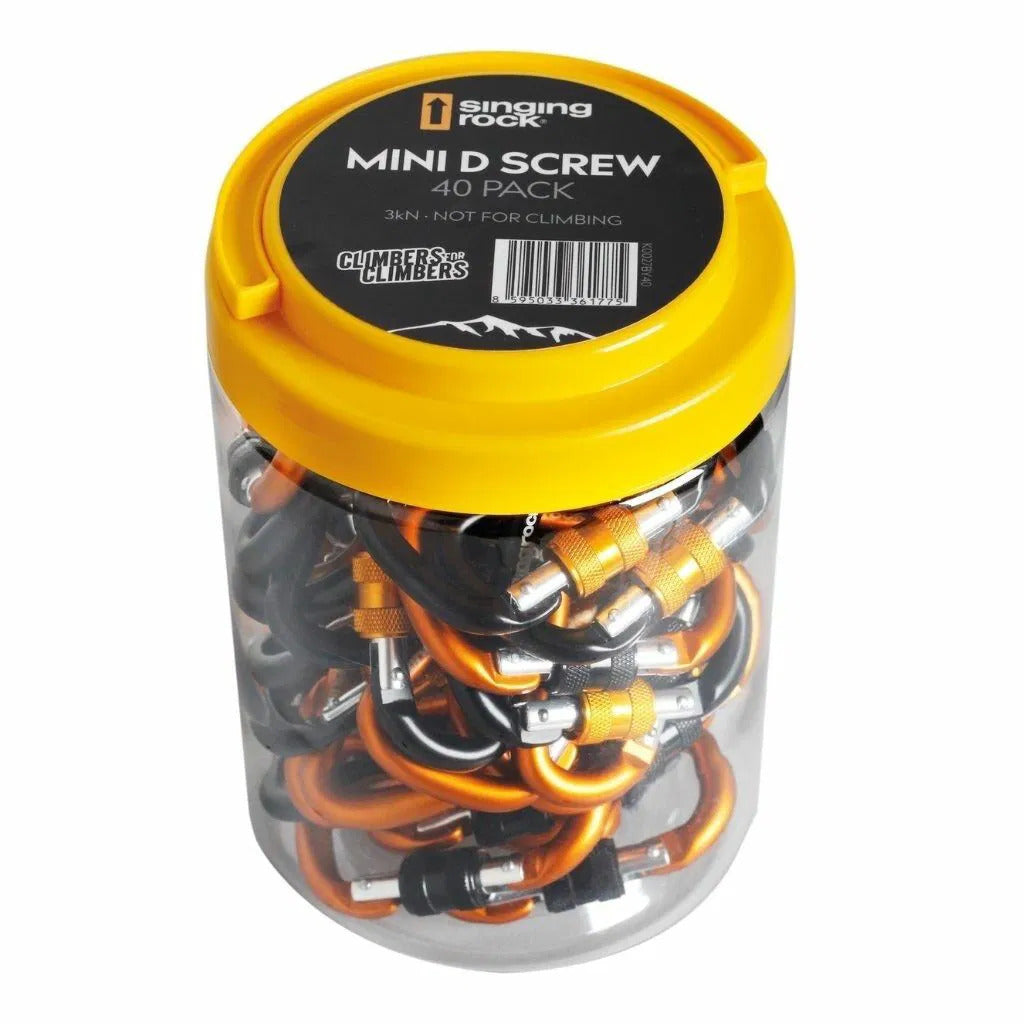 Singing Rock Set 40 Mini Mosquetones
