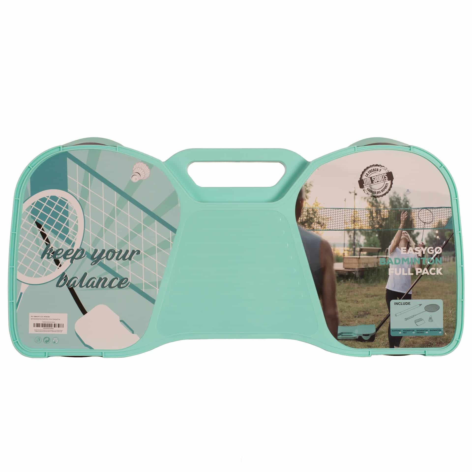 SET Badminton Red + Raquetas