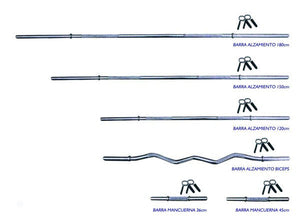 RISING BAR 36 cm./30mm