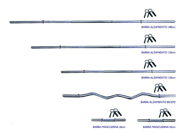 BARRA ALZAMIENTO 36 cm./30mm